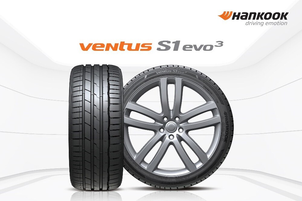 韩泰VentusS1evo3在AutoBild夏季轮胎制动距离测试中获得优胜1