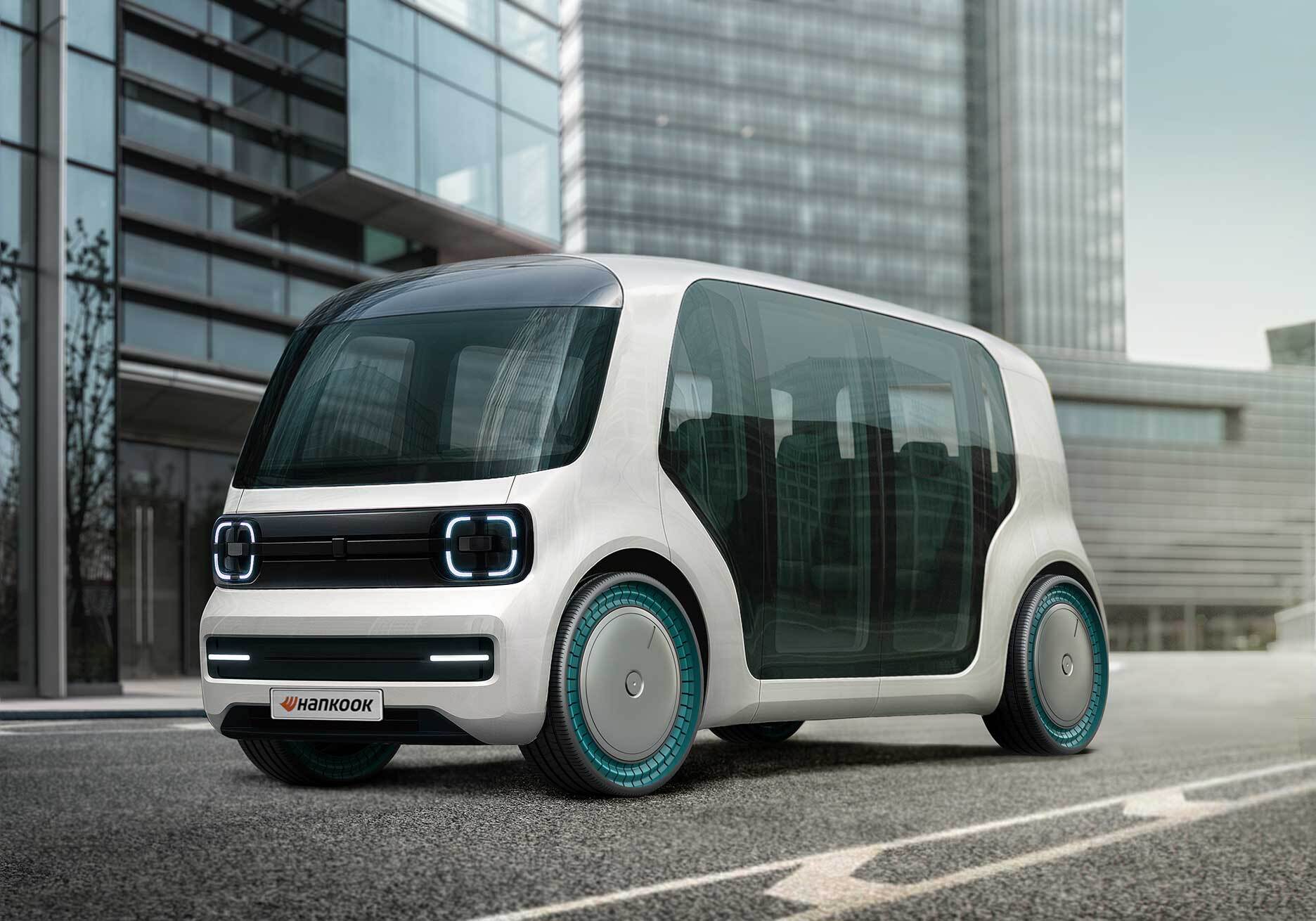한국타이어앤테크놀로지 – 이노베이션 – 드라이빙 - Future Mobility - 에어리스 타이어 - 3
